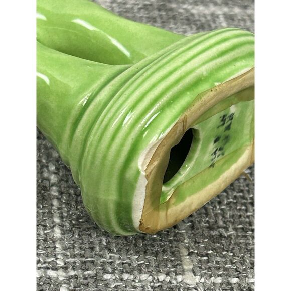 Vintage Asian Figurine‎ 1950s Mid Century Dancer Chartreuse Green 4.25" - Picture 8 of 8